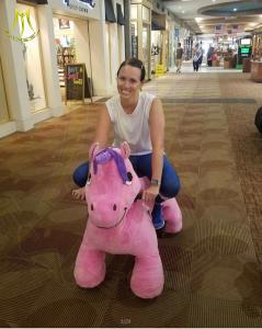 Wholesale Hansel plush animal mountable rides with happy rides toy animal riding from china suppliers