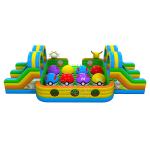 14*7.9*4m Inflatable Sports Games Happy Pokemon Leaps N Bounds