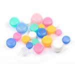 Empty Clear Blue Petg Plastic cosmetic jar Packages 10ml To 500ml Skincare
