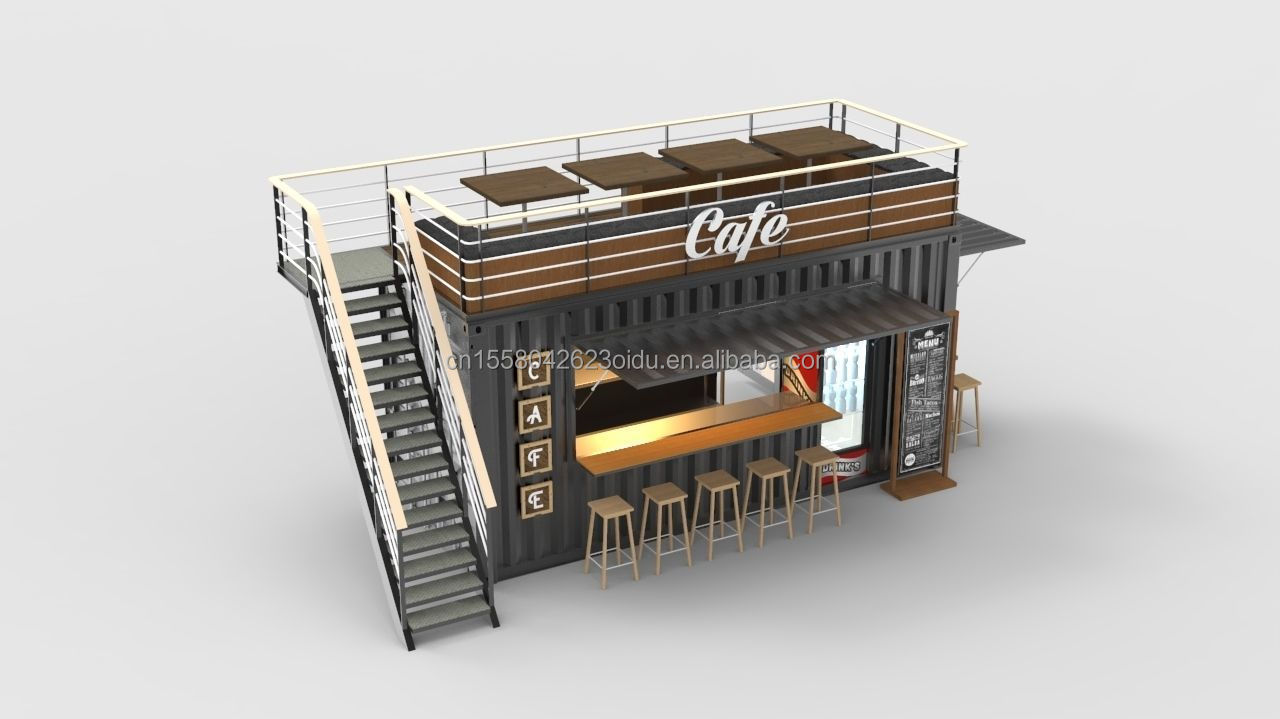 2022 OEM 20ft Flat Pack Ready To Living Container House Made Of Aluminum Alloy Windows And Galvanized Steel Bending 180g