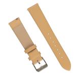 SHX Quartz Watch Leather Band , 18mm Retro Wide Leather Watch Bands