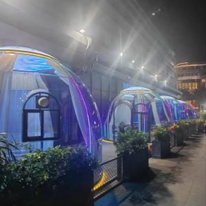Wholesale 2024 New Dome PC Home Hotel Dome Tent House Waterproof Transparent Bubble Tent from china suppliers