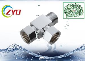 Wholesale Toilet Flushing Shower Diverter Valve Polish Surface Straight Through Type from china suppliers