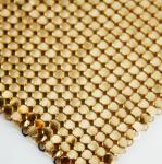 Durable Metal Sequin Fabric Eco Friendly For Eye Catching Decoration