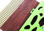 Anti Humidity Perforated Aluminium Facade Plate Fluorocarbon Coating