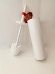 11.6x35cm Toilet Cleaner Holder Easy Clean Toilet Brush Upgraded Length