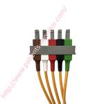 Philipph M1621A ECGEKG Safety Cable 5-Lead Sets Grabbers 989803104501 New