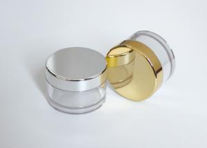 Wholesale PETG Small Plastic Cosmetic Containers , Clear Plastic Jars Long Shelf Life from china suppliers