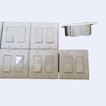 RUFFIN Four Gang Wall Light Switch Plaster Ring Pre Fabrication