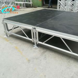 Wholesale Folding outdoor event concert dance aluminum stage platform,Adjustable Height from china suppliers