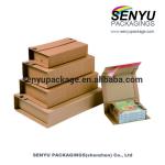 Custom Printing Corrugated Shipping Boxes / Banana Carton Packaging Box