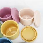 BPA Free Silicone Bowl Set , Silicone Bento Boxes With Customized Logo