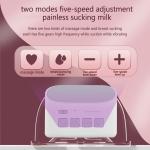 Smart Display Breast Pump Set Bottle Milk Extractor Double Suction Massage