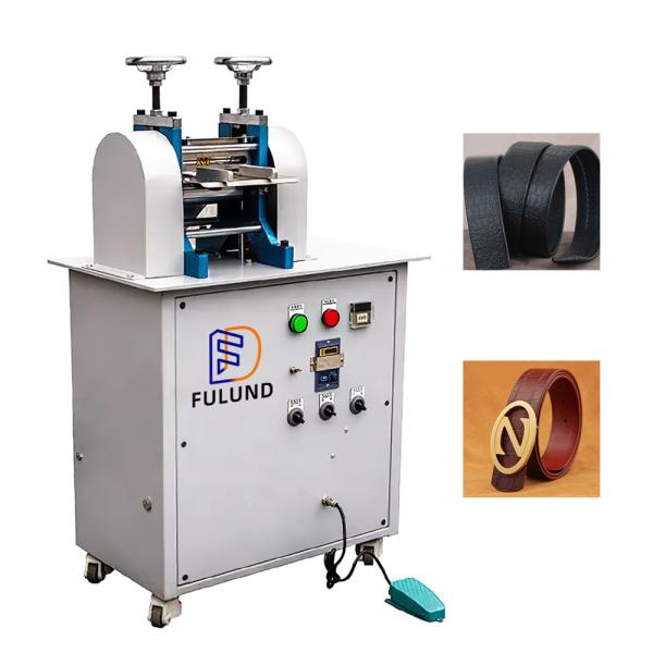 0.8mpa Automatic Heat Transfer Machine Hydraulic Leather Ironing Belt Roller
