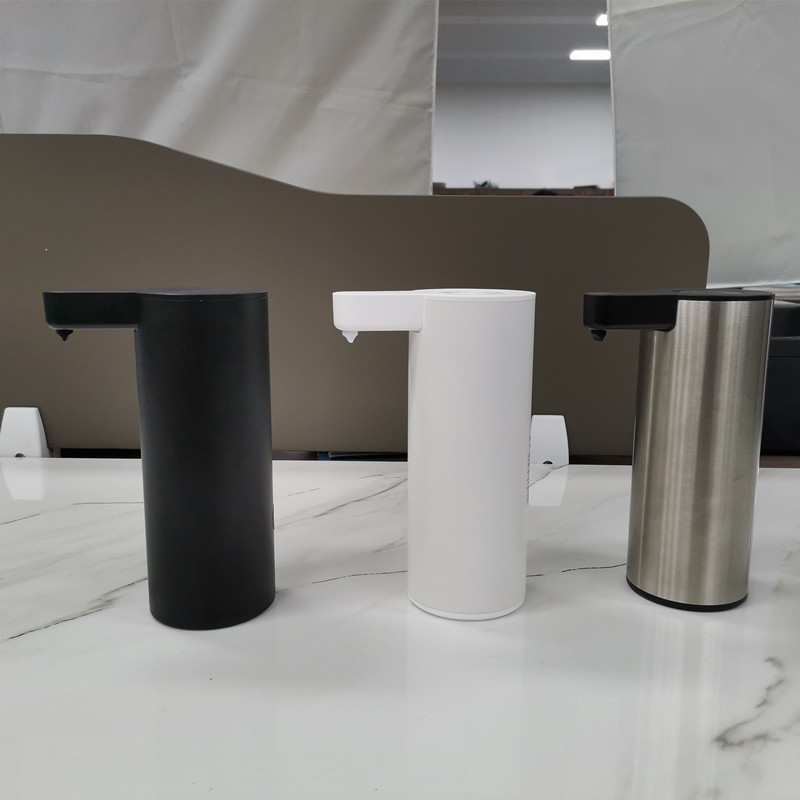 USB Rechargeable Stainless Steel Sensor Soap Dispenser For Office