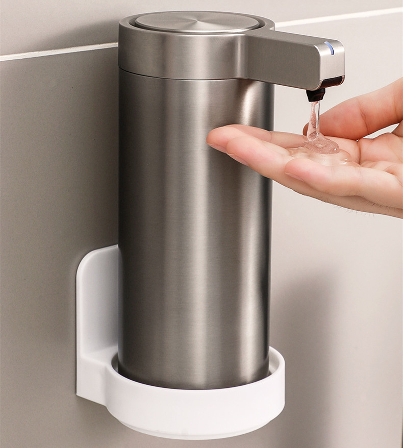 Stainless Steel USB Automatic Soap Dispenser 270ML Washroom Accessories
