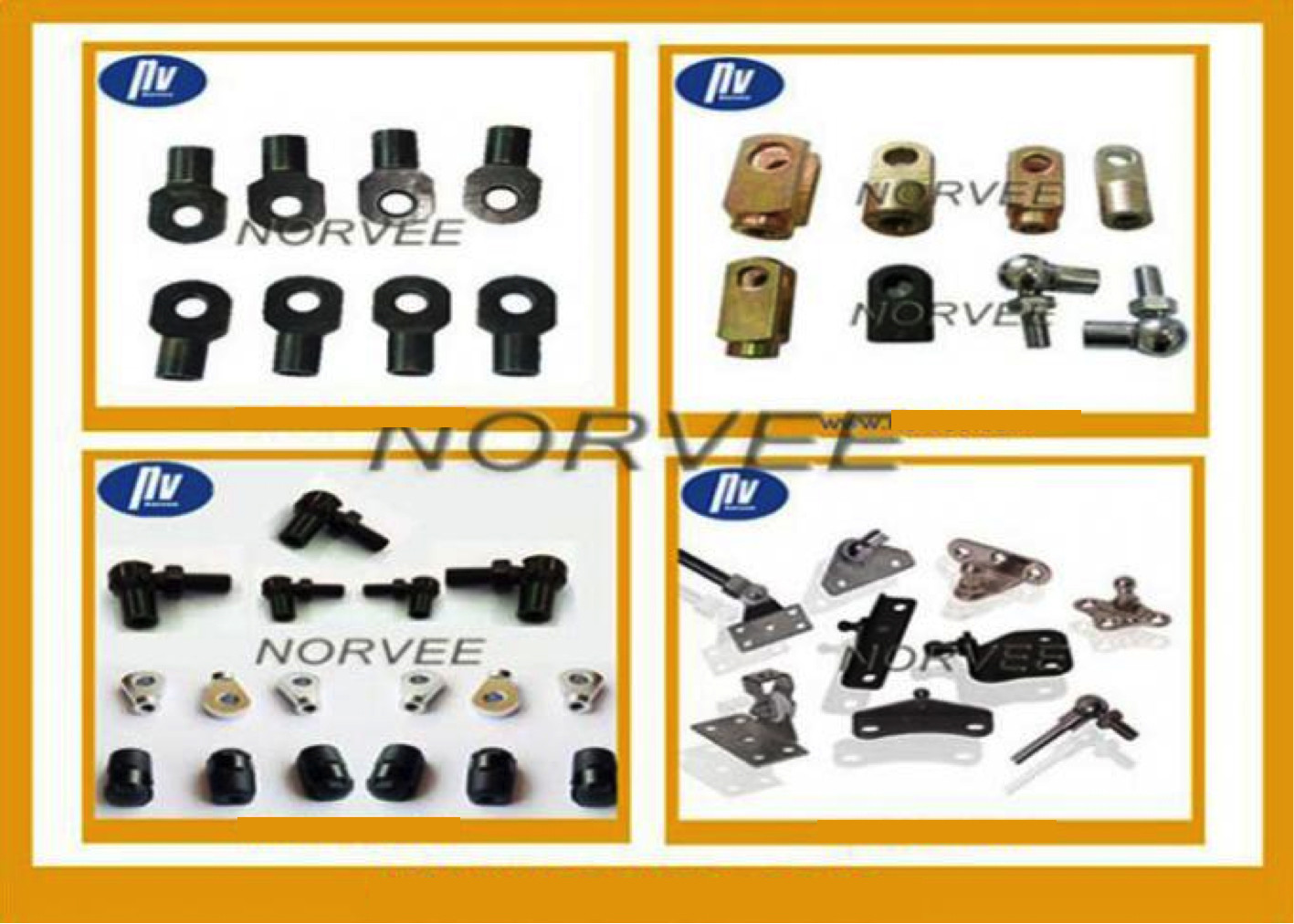50N - 1500N Force Gas Assist Struts , Adjustable Gas Struts For Excavator