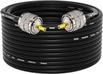 High Voltage Coaxial Cable 40KV Polyethylene Insulation Material 50 Ohms