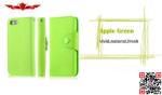 Wholesale High Quality Multi Color PU Wallet Case For Iphone 5 5S Fashion Design