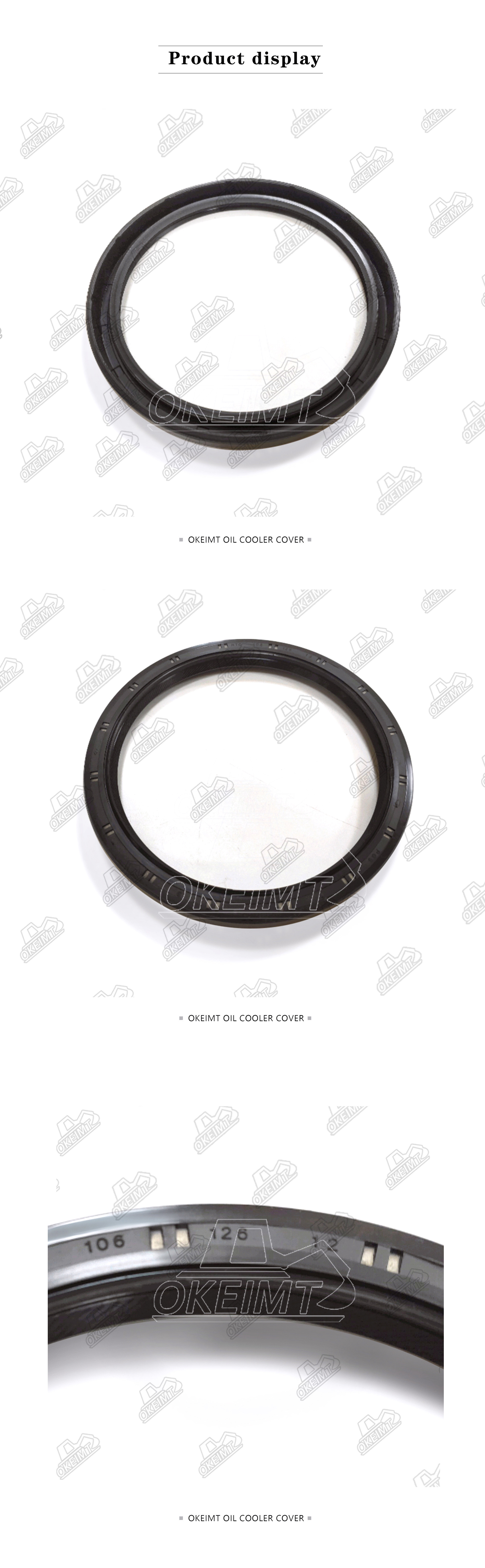 H07C H07CT Front Rear Crankshaft Oil Seals Fit Hino 106-126-12-XL-EX-RY