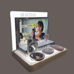 Customized Cosmetic Display Stand Tabletop Splendid Telephone Headset Holder