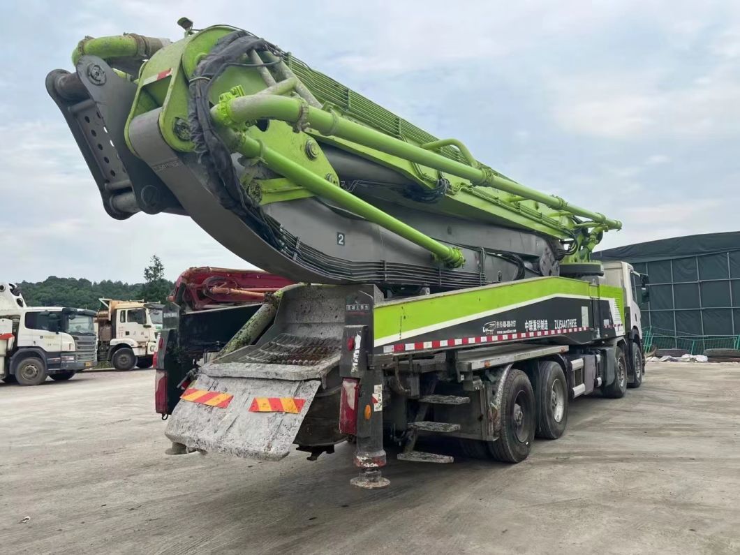 2020 Zoomlion 56m Concrete Pump Truck Construction Machine Truck Mounted Pump