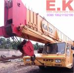 80ton Japanese KATO mobile crane truck crane boom crane jib crane truck-mounted