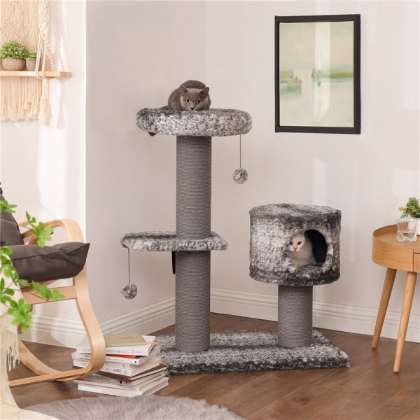 Custom Songmics Cat Tree Pole Single Lightweight Simple Installation Non Odor