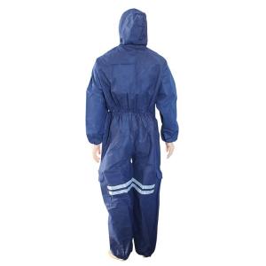 Wholesale Long Sleeve Disposable Coverall Suit , SMS Disposable Hooded Coveralls from china suppliers