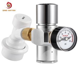 Wholesale No Leaking 0-60 PSI Mini Keg CO2 Regulator For Carbonation from china suppliers