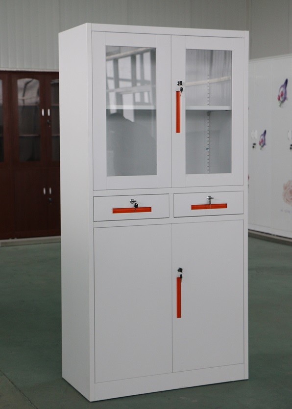 Cold Rolled Spcc Steel Office Cupboard 0.5mm Thickness