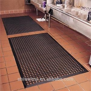 Wholesale Anti-slip black rubber hole floor mat from china suppliers