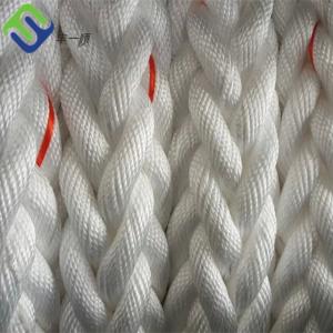 Wholesale 32mm Nylon Mooring Rope White 8 Strand Marine Dock Rope 220m Coil from china suppliers