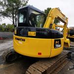 Used Komatsu PC78 Excavators Construction Projects 7Ton Hydraulic Crawler