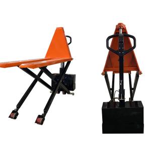 Wholesale Manual Electric Hand Portable Scissor Lift Tables 1.5ton High Lift Scissor Truck from china suppliers