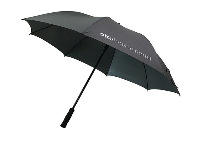 Fiberglass Ribs RPET Long Shaft Golf Umbrella