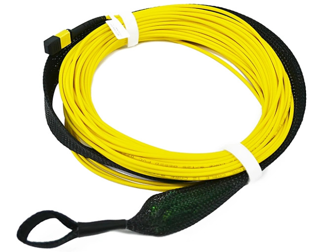 MTP / MPO-LC Sm Optical Fiber Patch Cable Round Cable Fanout 2.0mm