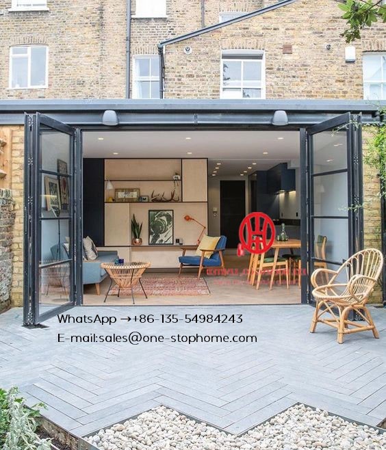 NEW design sliding bifold glass doors interior,Room Dividers Soundproof Insulated Glass