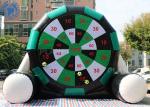 Large Jumbo Inflatable Velcro Soccer Dart Board Sports Game For Outdoor