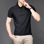 Summer Ice Silk Quick Dry Men's Sports Riding Polo Shirts Equestrian Tops