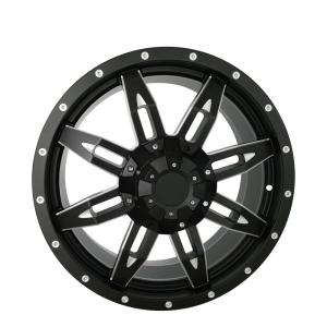 Wholesale custom wheelsl matte black 4 wheel Better driving experience 16 17 18 beadlock off road wheel from china suppliers
