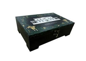 Wholesale Cosmetic Luxury Gift Packaging Boxes Book Type Customized Logo With Hand Buckle from china suppliers