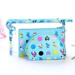 Waterproof Women Cute Cartoon Polyester Cosmetic Bag