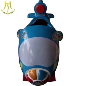 Wholesale Hansel hot selling fiber glass fun fair machines kids ride on air plane for sale from china suppliers
