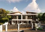 Two Floors Of The Light Steel Prefab Modern Homes Prefabricated Light Steel