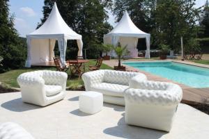 Wholesale White Party Tents Small Pagoda Tents With White Window Walls A Frame from china suppliers