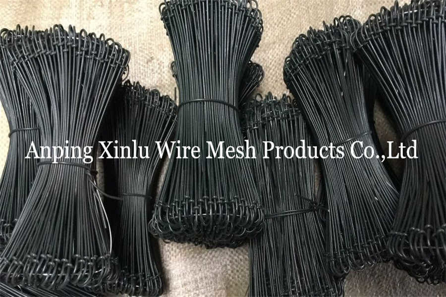 Flexible PVC Coated Steel Wire Tie For Anti Rust 350mpa BWG 12 Q195 Rebar Copper Double Loop Tie Wire