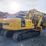 Japanese Original PC160 Komatsu Used Mini Excavator 0.65m3 Bucket Capacity
