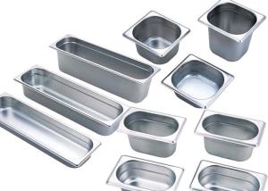 China 201 Stainless Steel Kitchen Equipment , GN Pan Stainless Steel Gastronorm Pan on sale