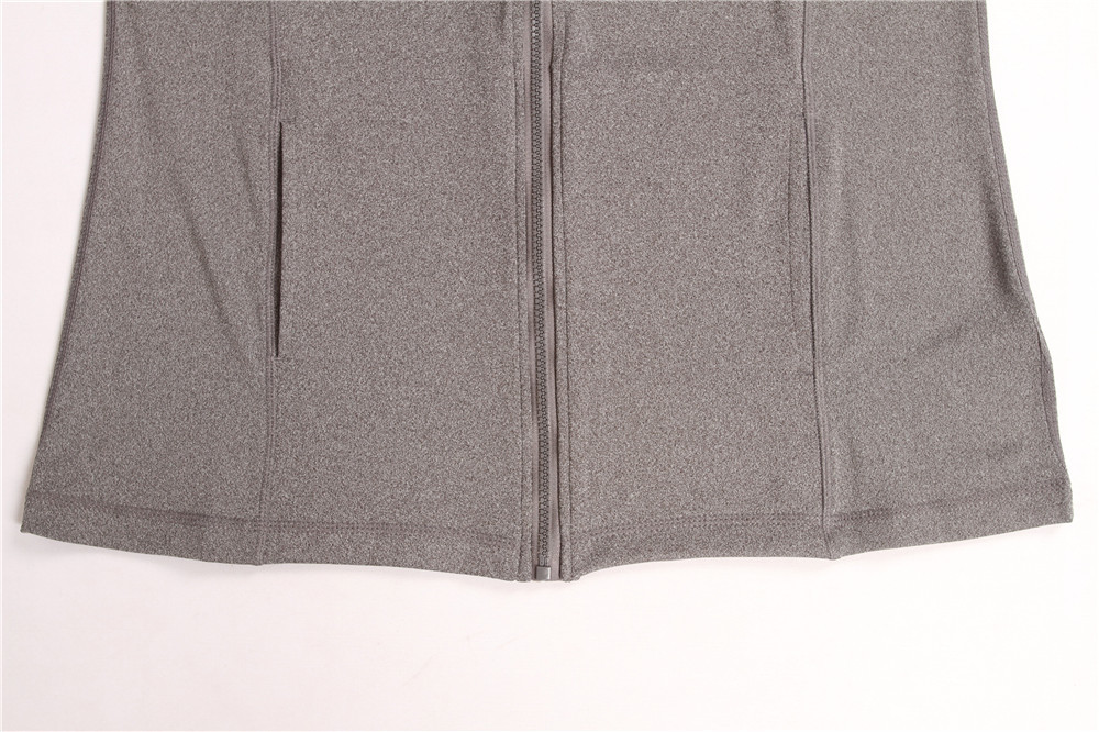 Stockpapa Active Breathable Leggings Activewear Sport Long Sleeve Zipper Jacket